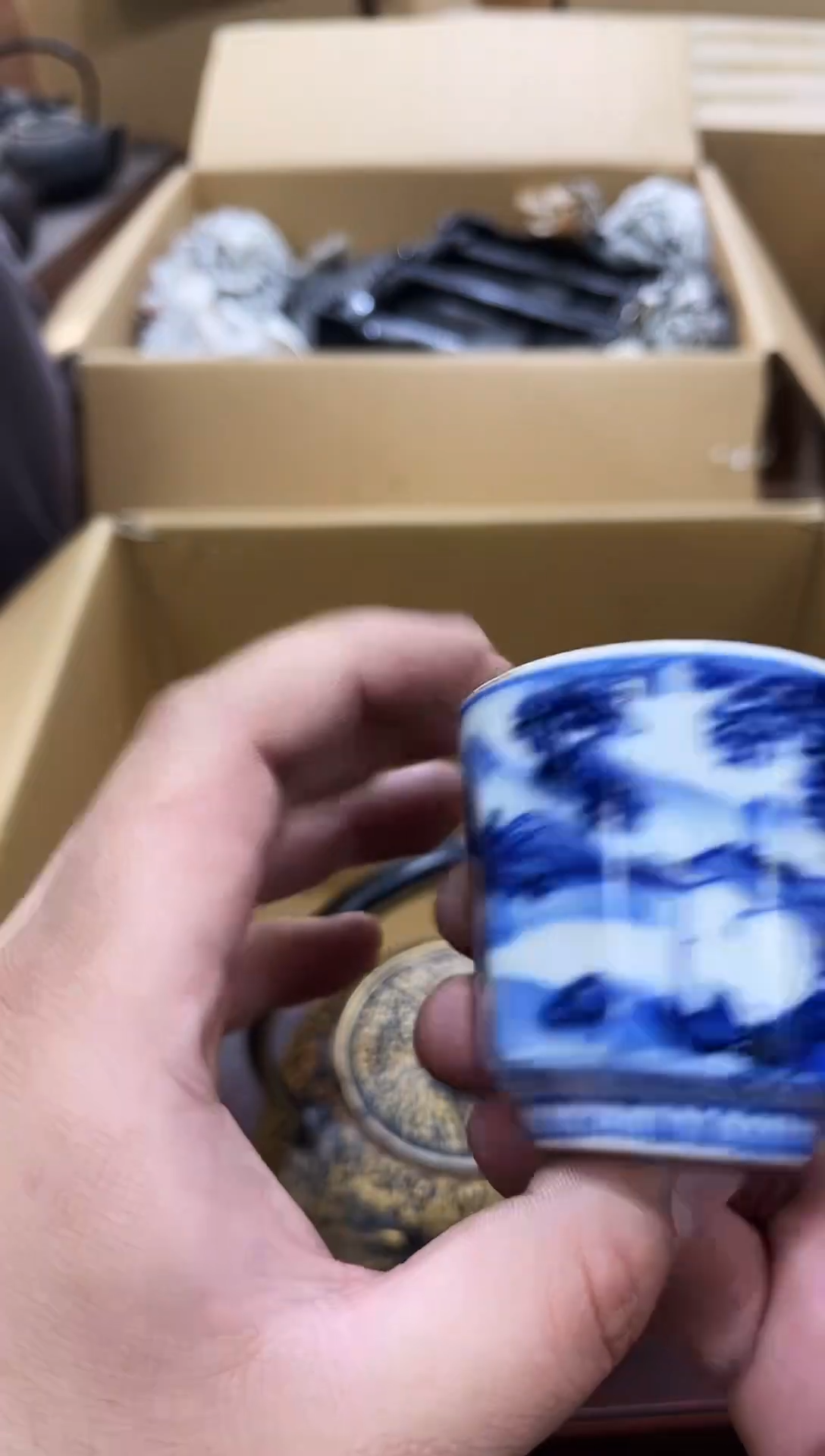 杯如图所示 阁集工艺品