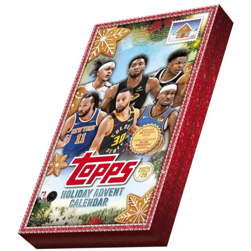 2025 Topps Holiday 篮球假日 戳戳乐球星卡【下单默认代拆】