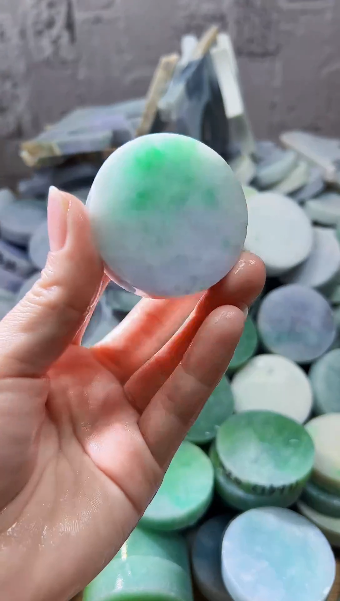 裸石翡翠天然翡翠A货余 南 469