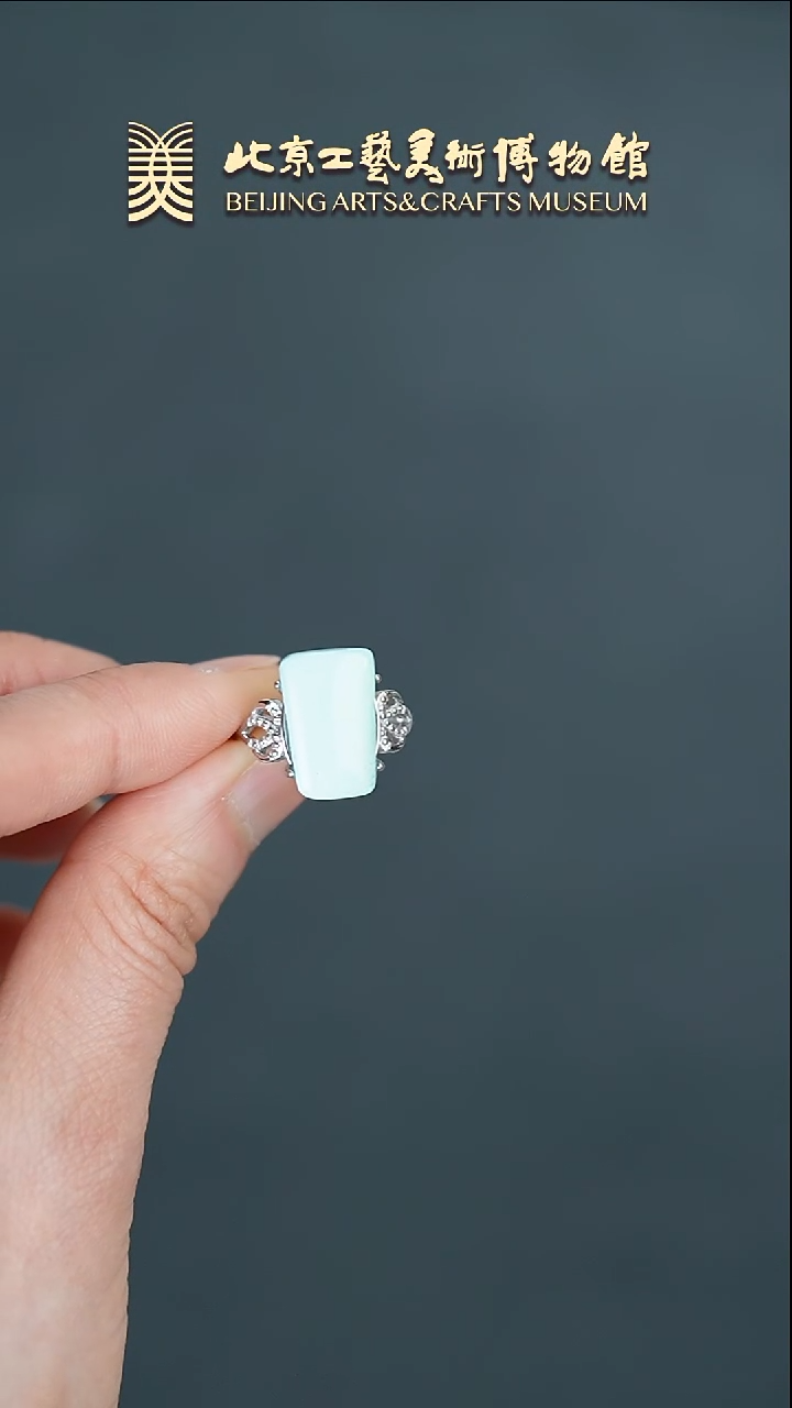 【闪购商品】绿松石戒指银S925镶嵌B0226GMD074绿松石戒指