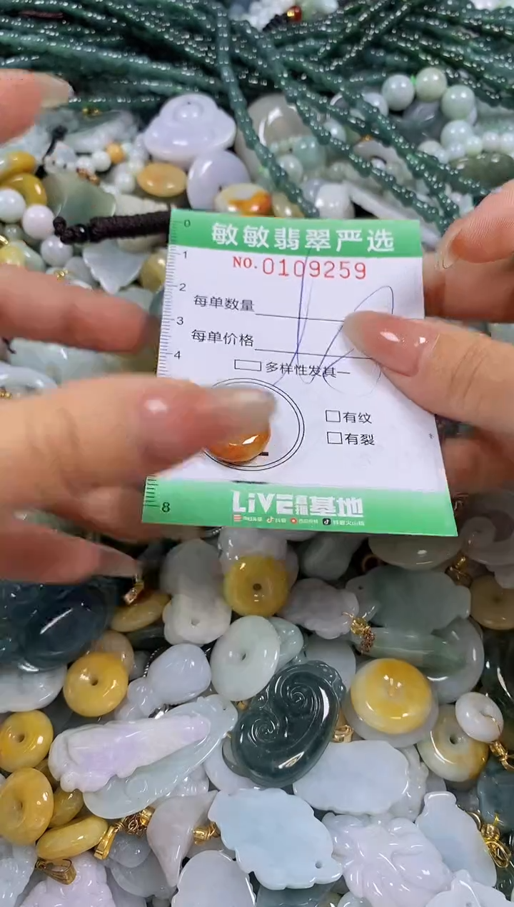 【闪购商品】翡翠颈饰未镶嵌闪购0109259