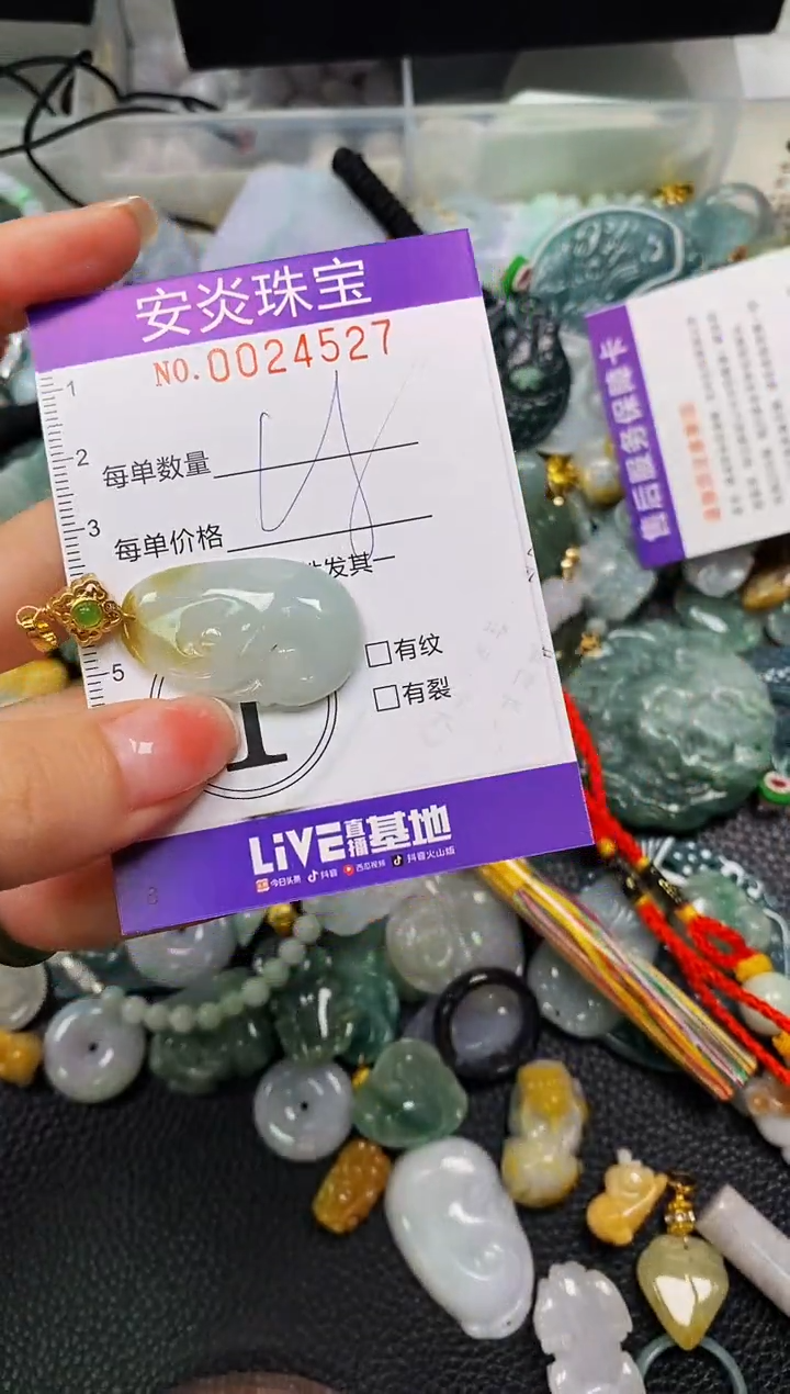 颈饰未镶嵌翡翠闪购0024527