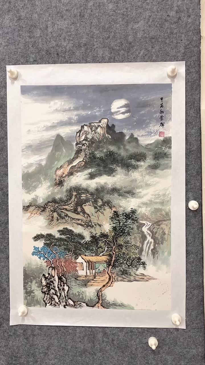 【闪购商品】国画绘画作品-2.7平尺