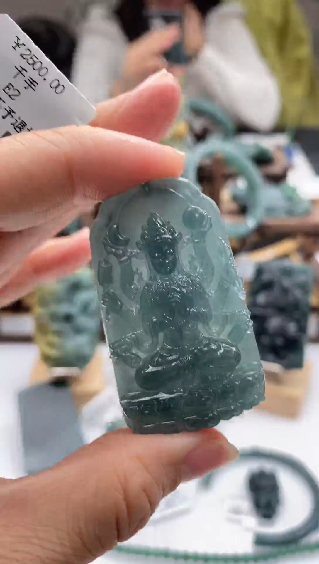 定制翡翠未镶嵌翡翠毛货不退不换3.29