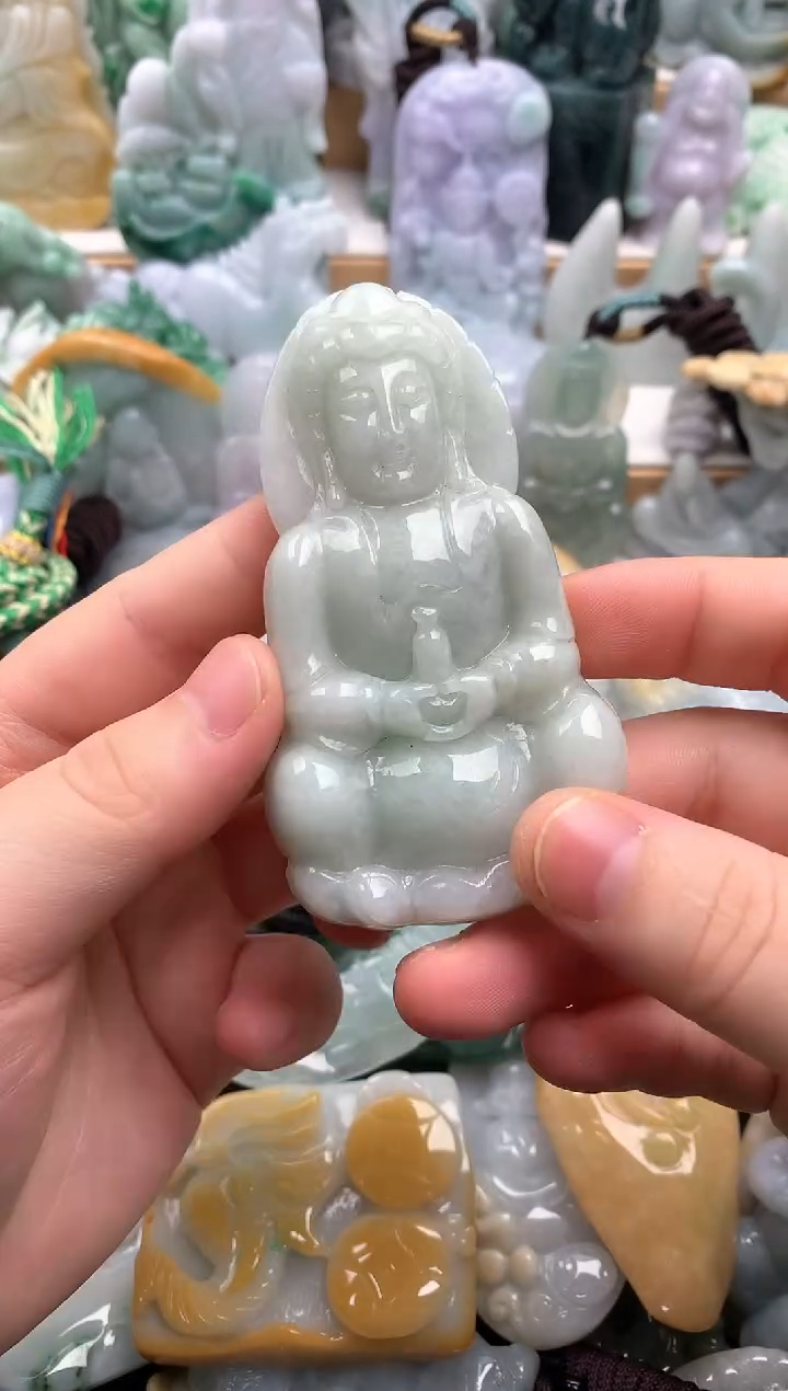 吊坠(不含链)未镶嵌翡翠1