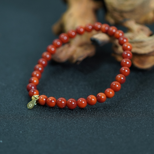 【老爸评测专属】S925南红手串5+ AL101507