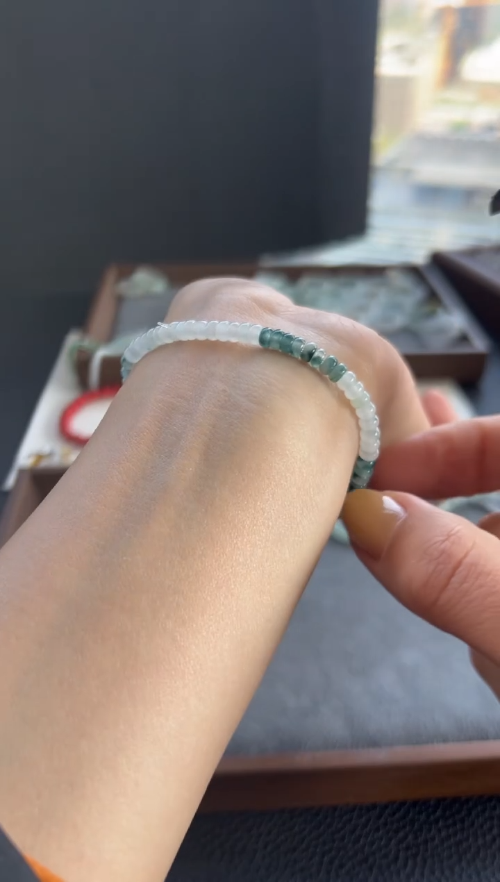 【闪购商品】翡翠手串未镶嵌508买断