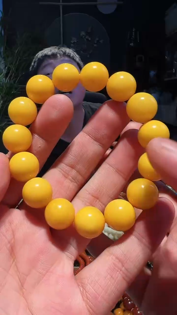 【闪购商品】蜜蜡手串未镶嵌14+单圈