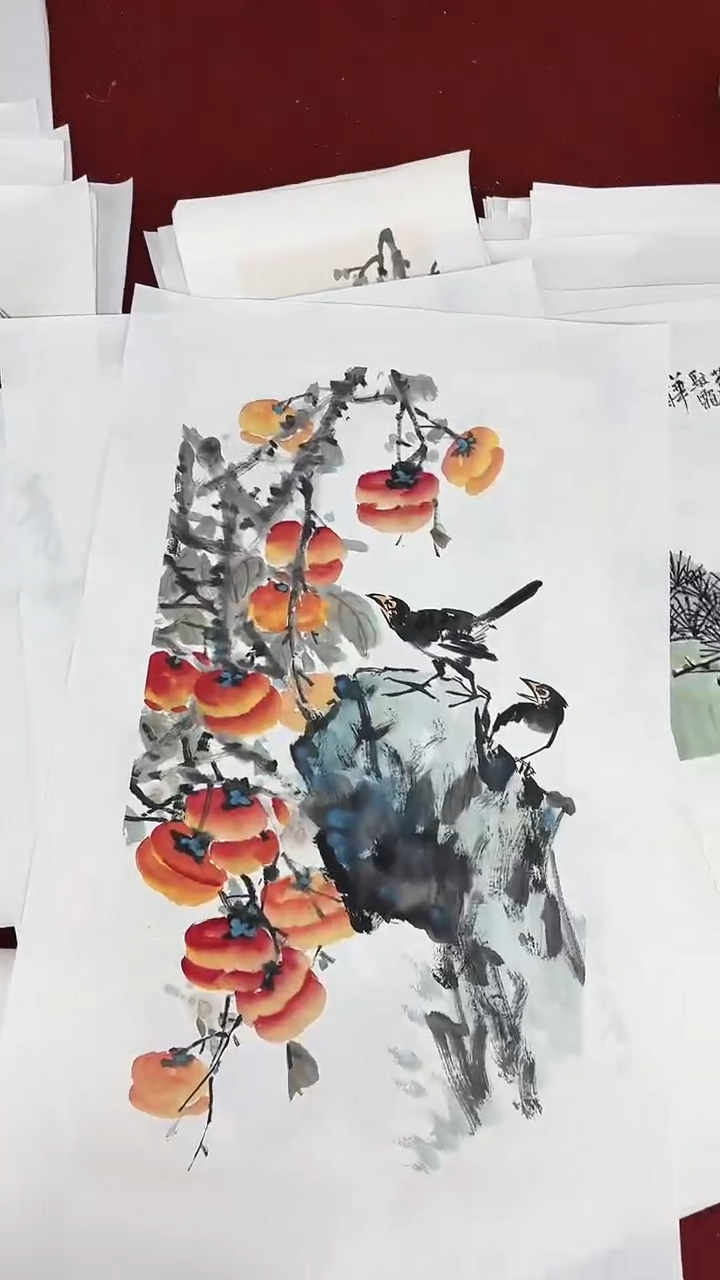 国画李火庆/国画/画心