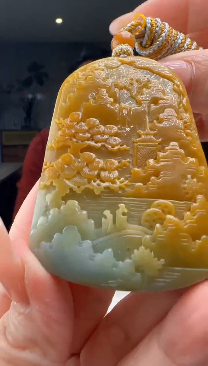 【闪购商品】翡翠吊坠(不含链)未镶嵌YJ@@960Q3J12794