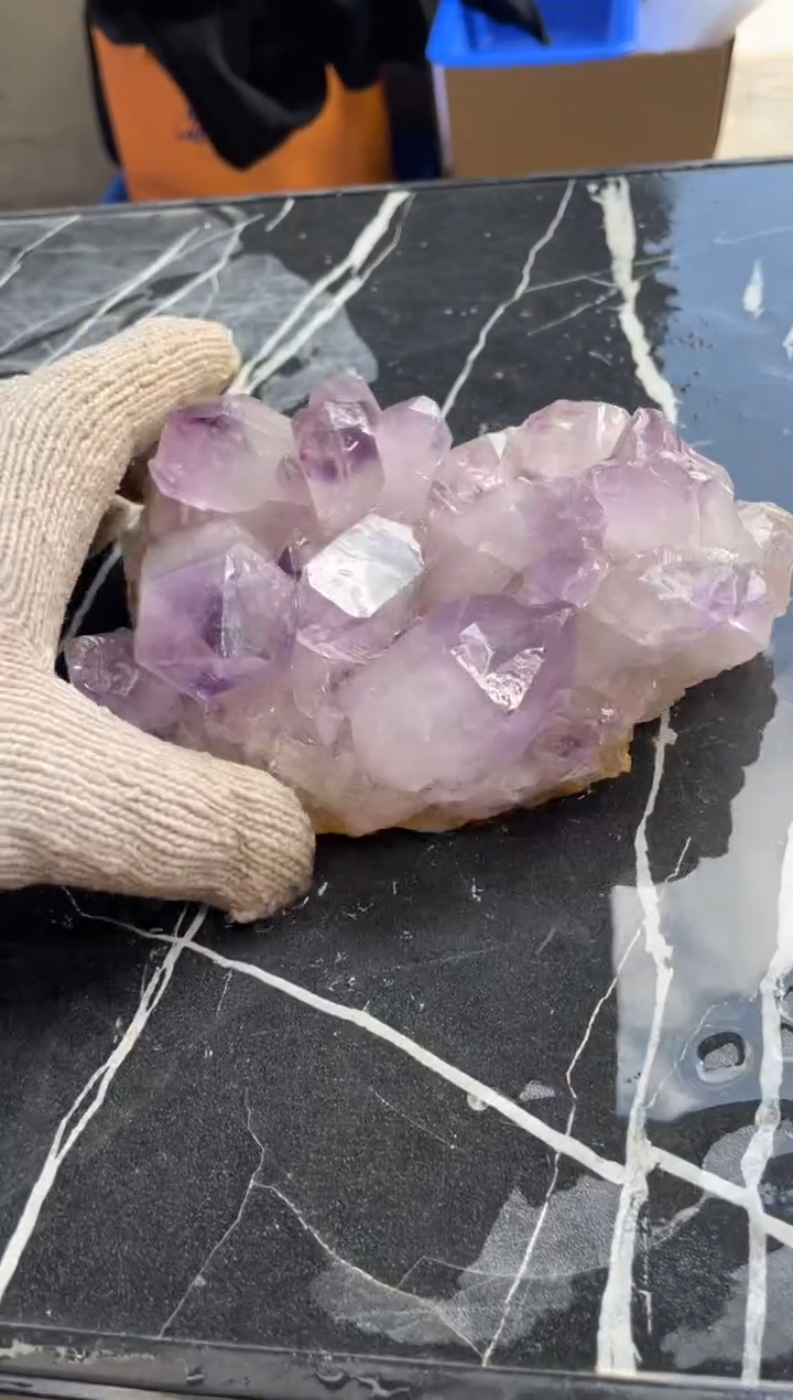 【闪购商品】紫晶原石未镶嵌天然紫水晶原石摆件