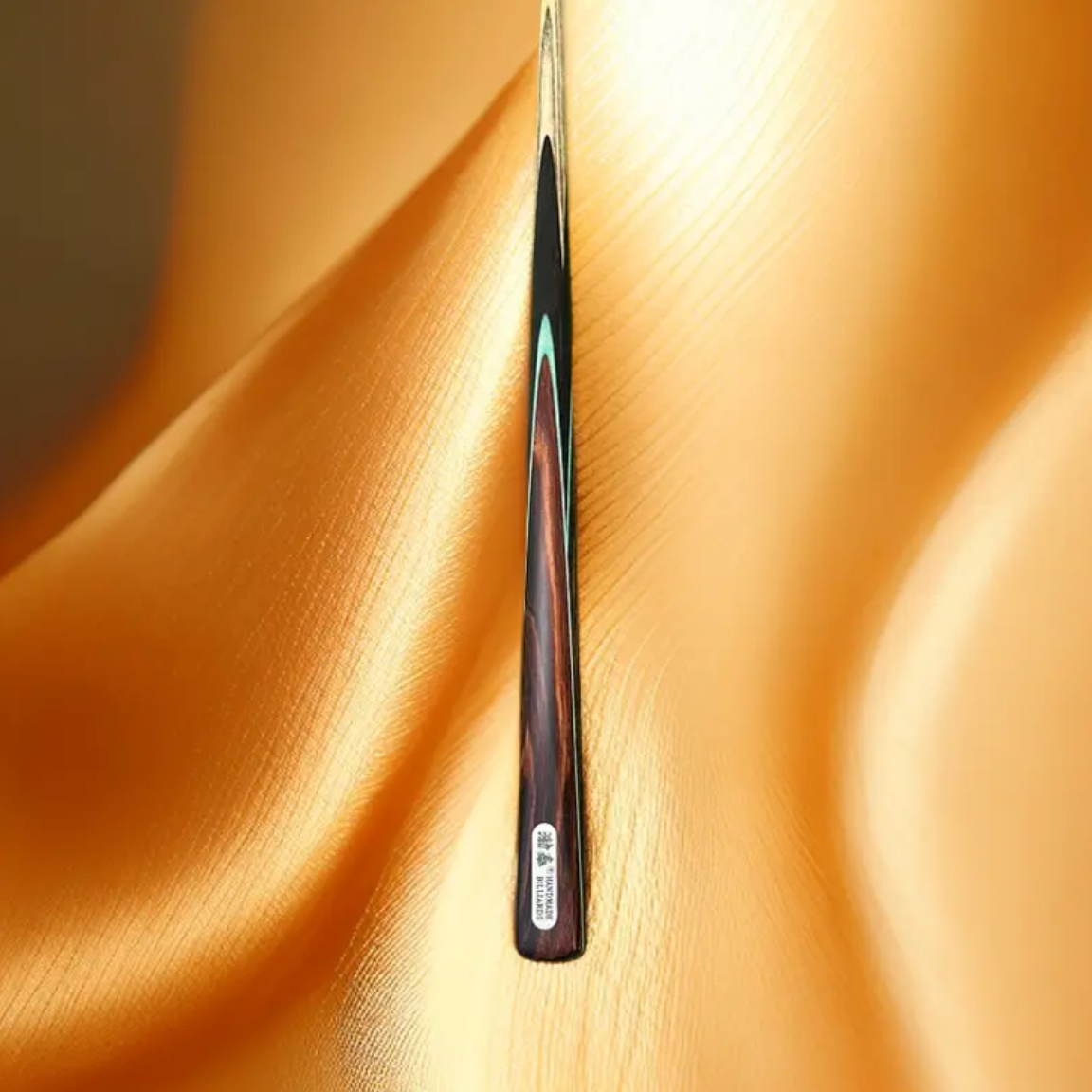 【虎贲斑影+铝合金杆盒】一体杆北美白蜡木前肢小头杆手工乌木后把