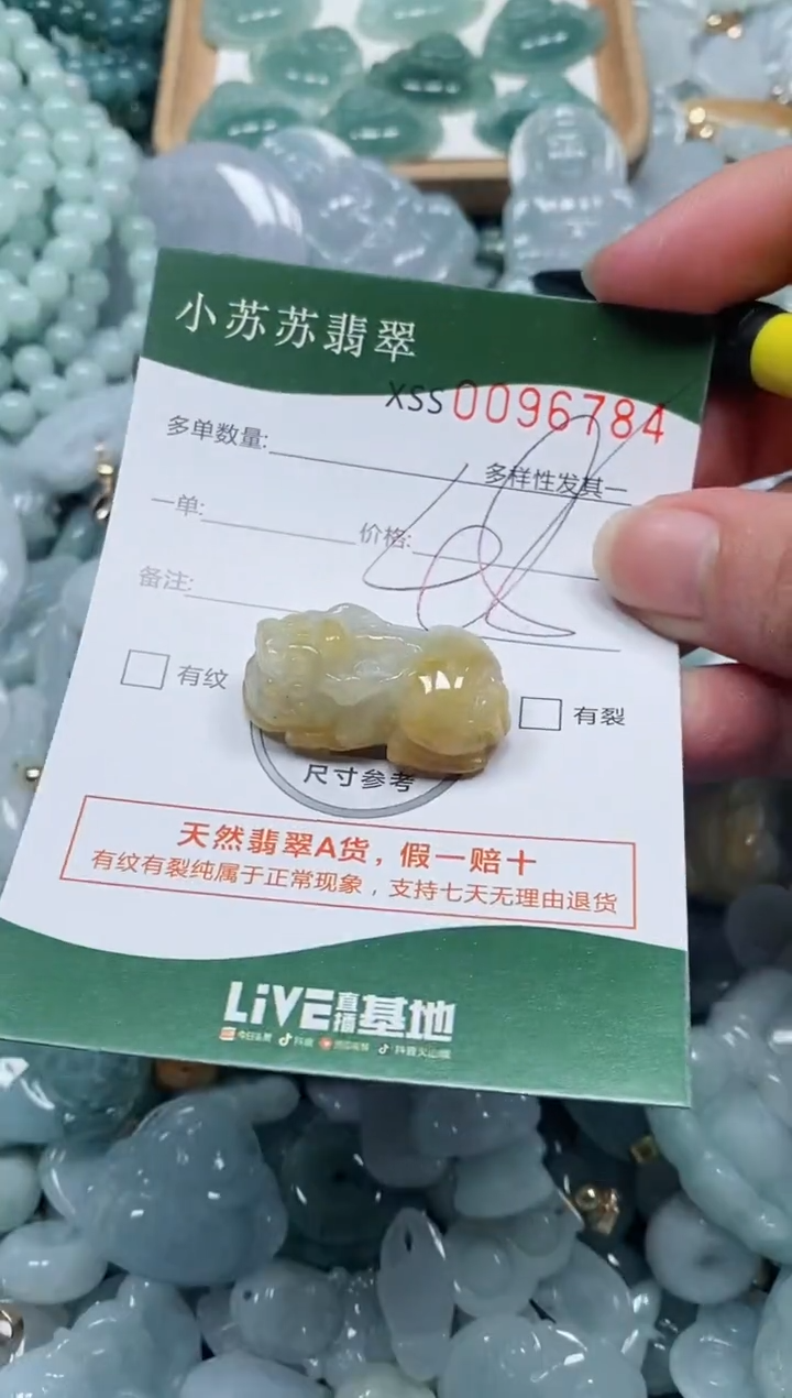 【闪购商品】翡翠颈饰未镶嵌闪购商品0096784