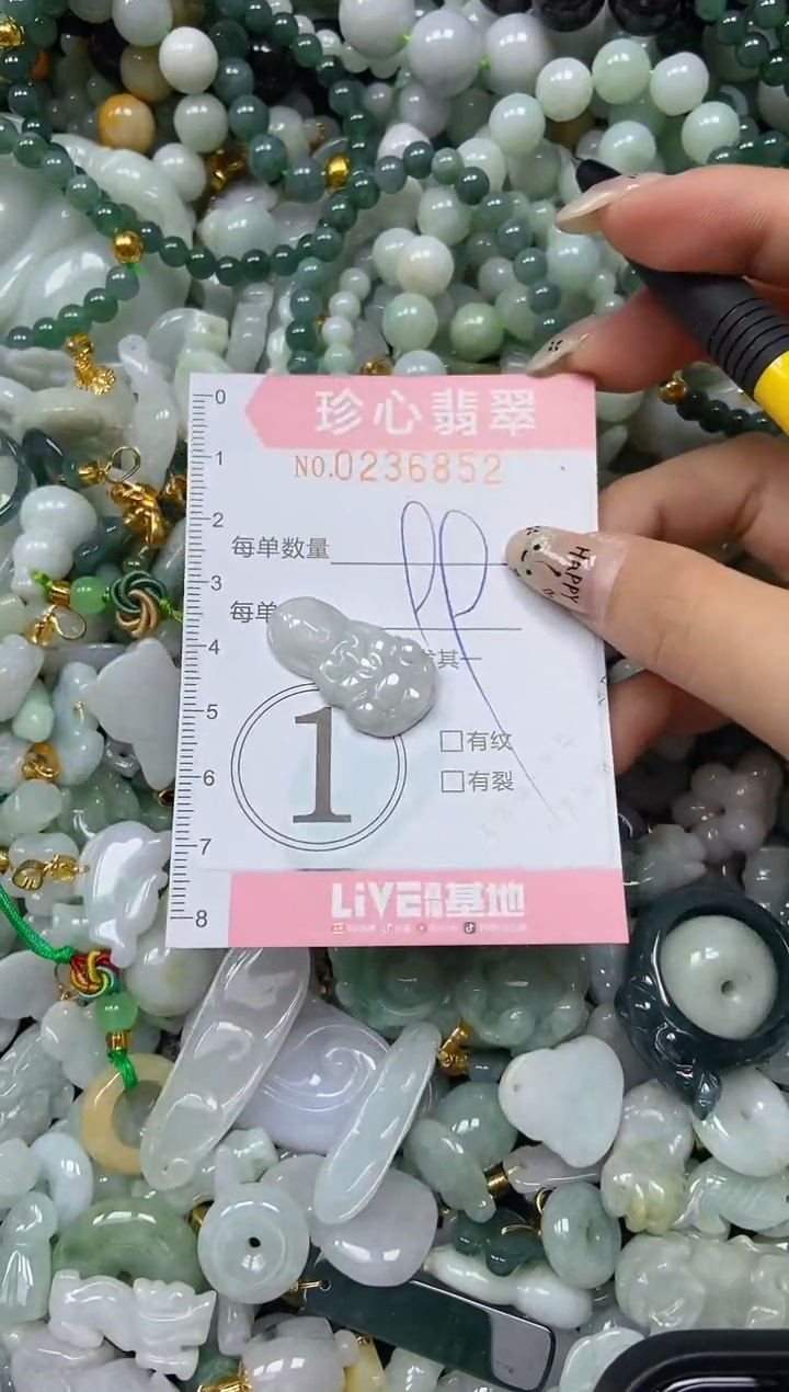 翡翠未镶嵌颈饰闪购0236852