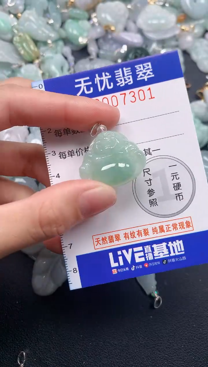 颈饰未镶嵌翡翠7301