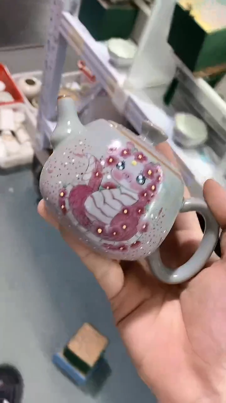 瓷片陶瓷茶器孤品B0275