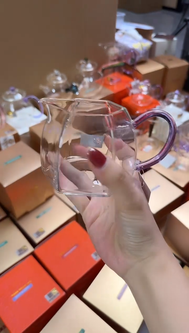 @@禾器晶彩棱然浅紫色