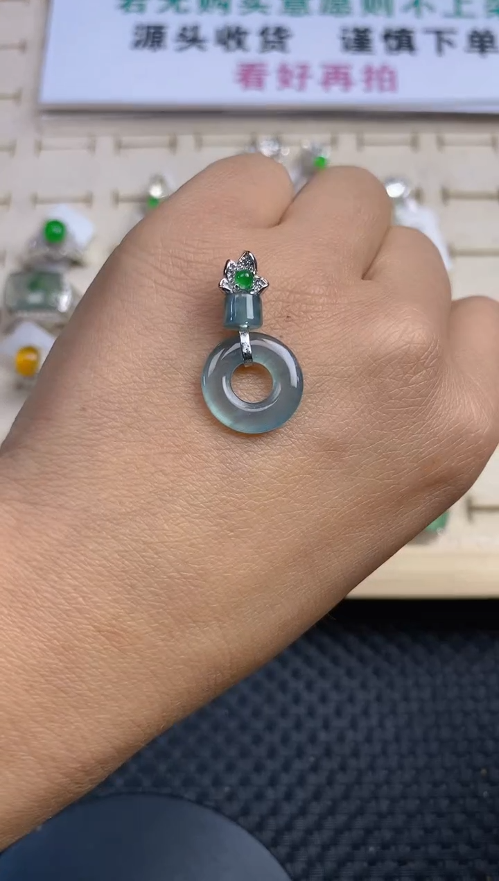 【闪购商品】定制翡翠未镶嵌天然翡翠蛋面160