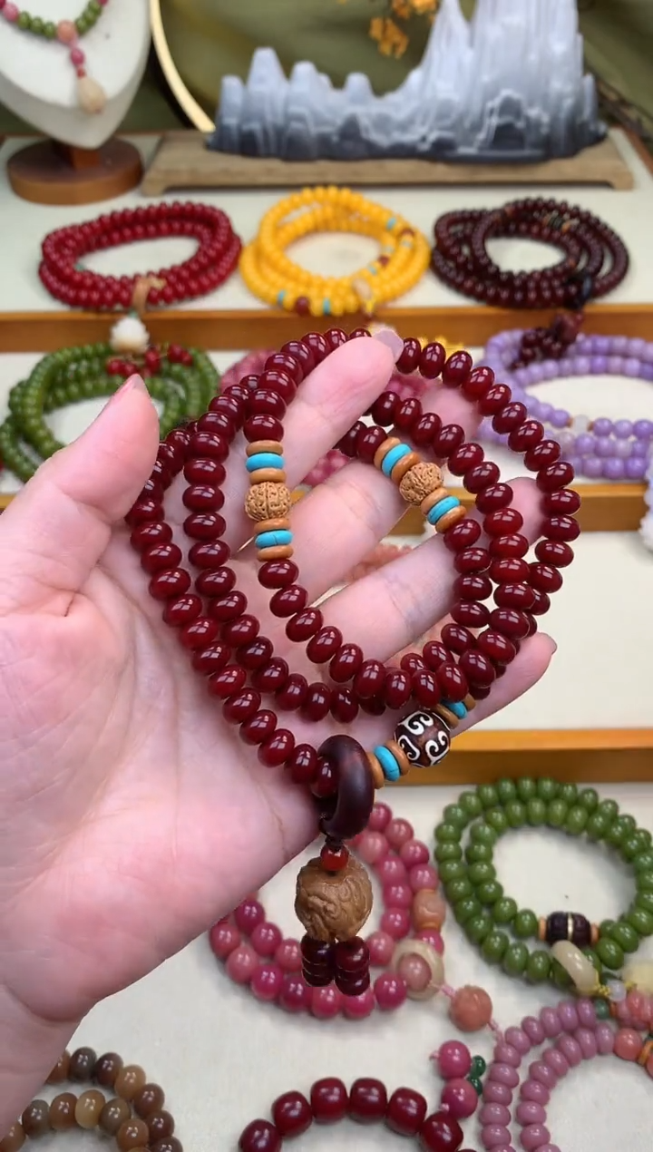 【闪购商品】白玉菩提手串老料毛衣链