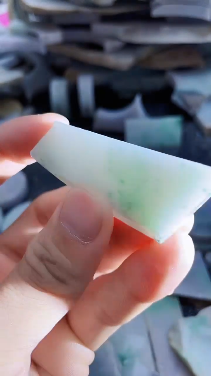 裸石翡翠天然A货翡翠板料