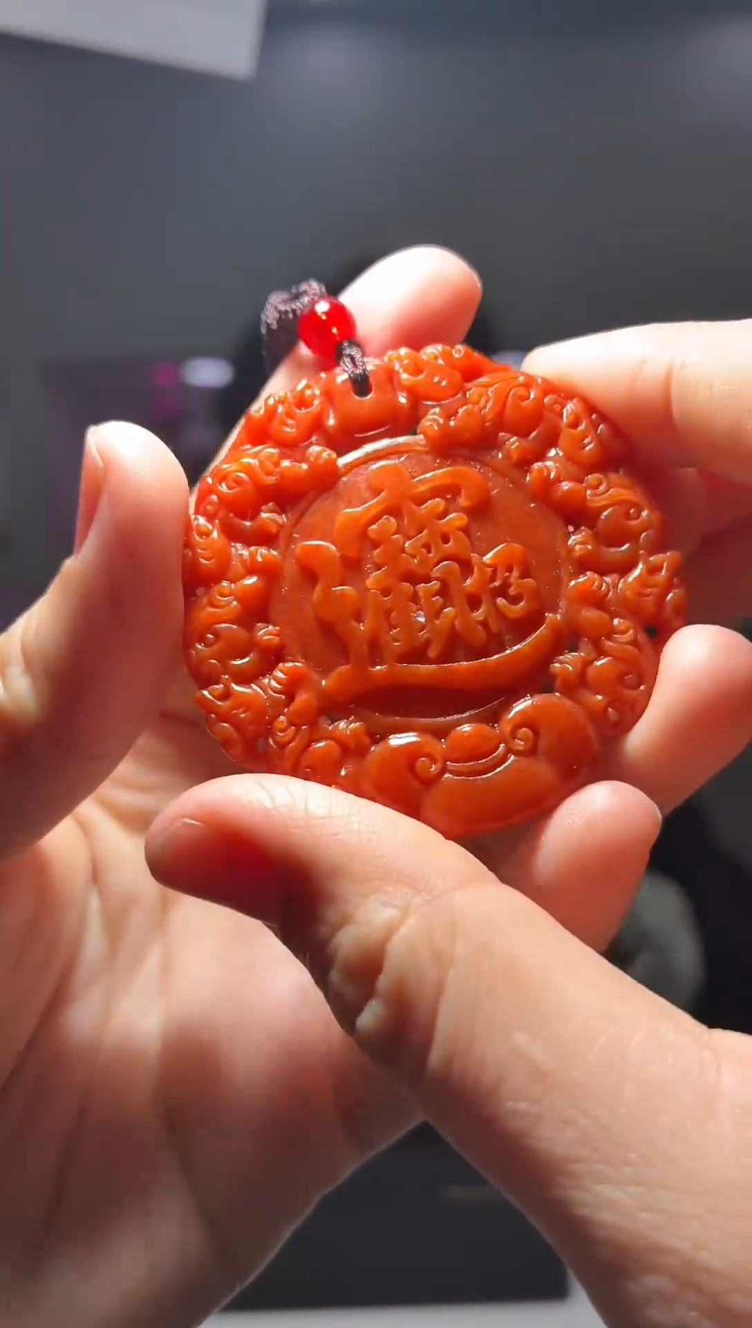 颈饰未镶嵌翡翠天然翡翠-7