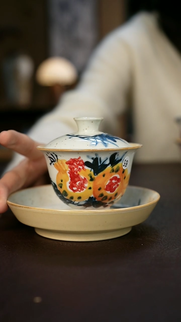 【闪购商品】景德镇陶瓷杯碗柴烧多人