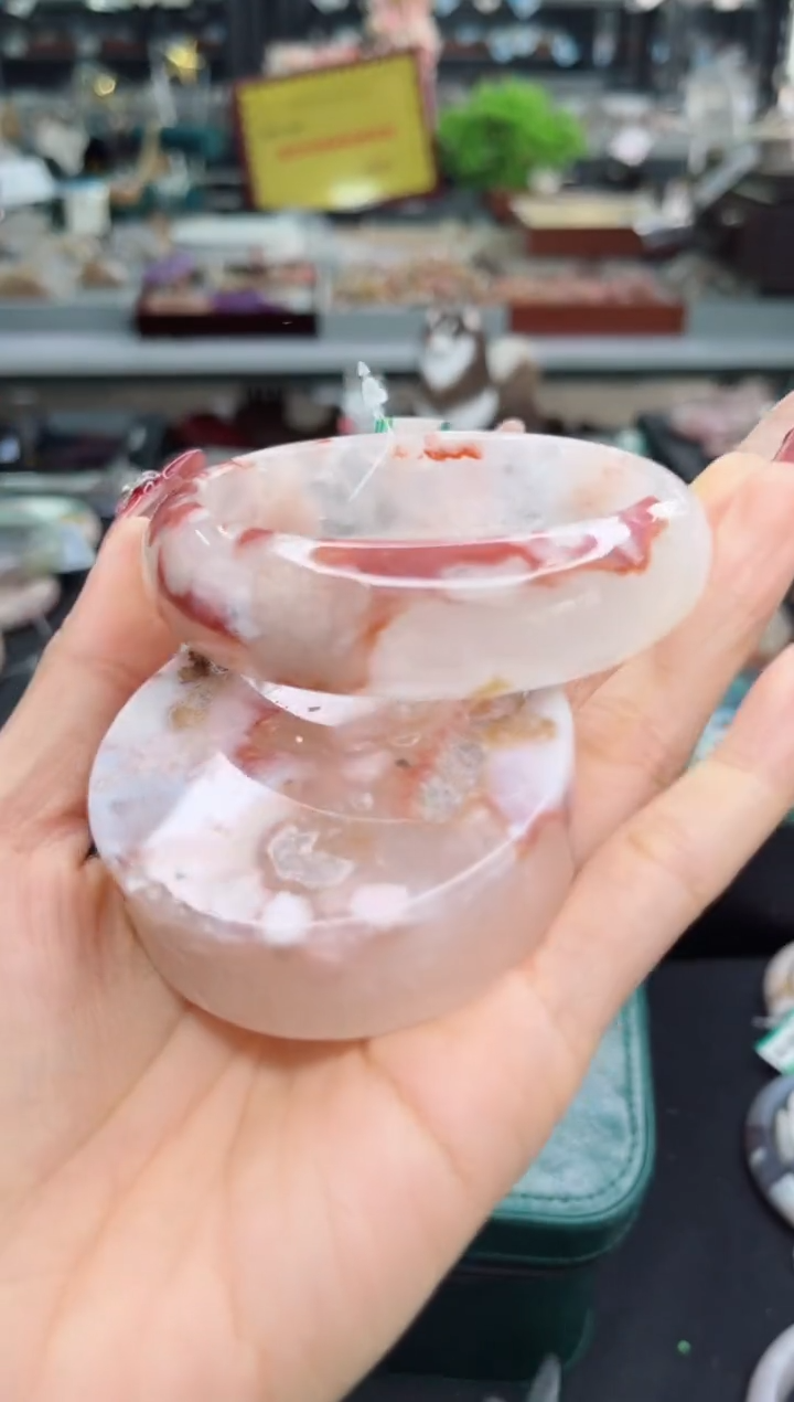 【闪购商品】石英质玉手镯未镶嵌61圈口（赠品镯心）6681344