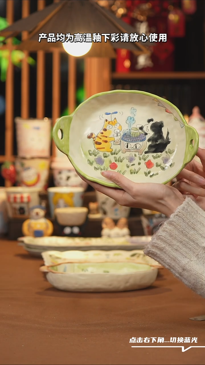 【闪购商品】摆件A766文创纯手工手绘