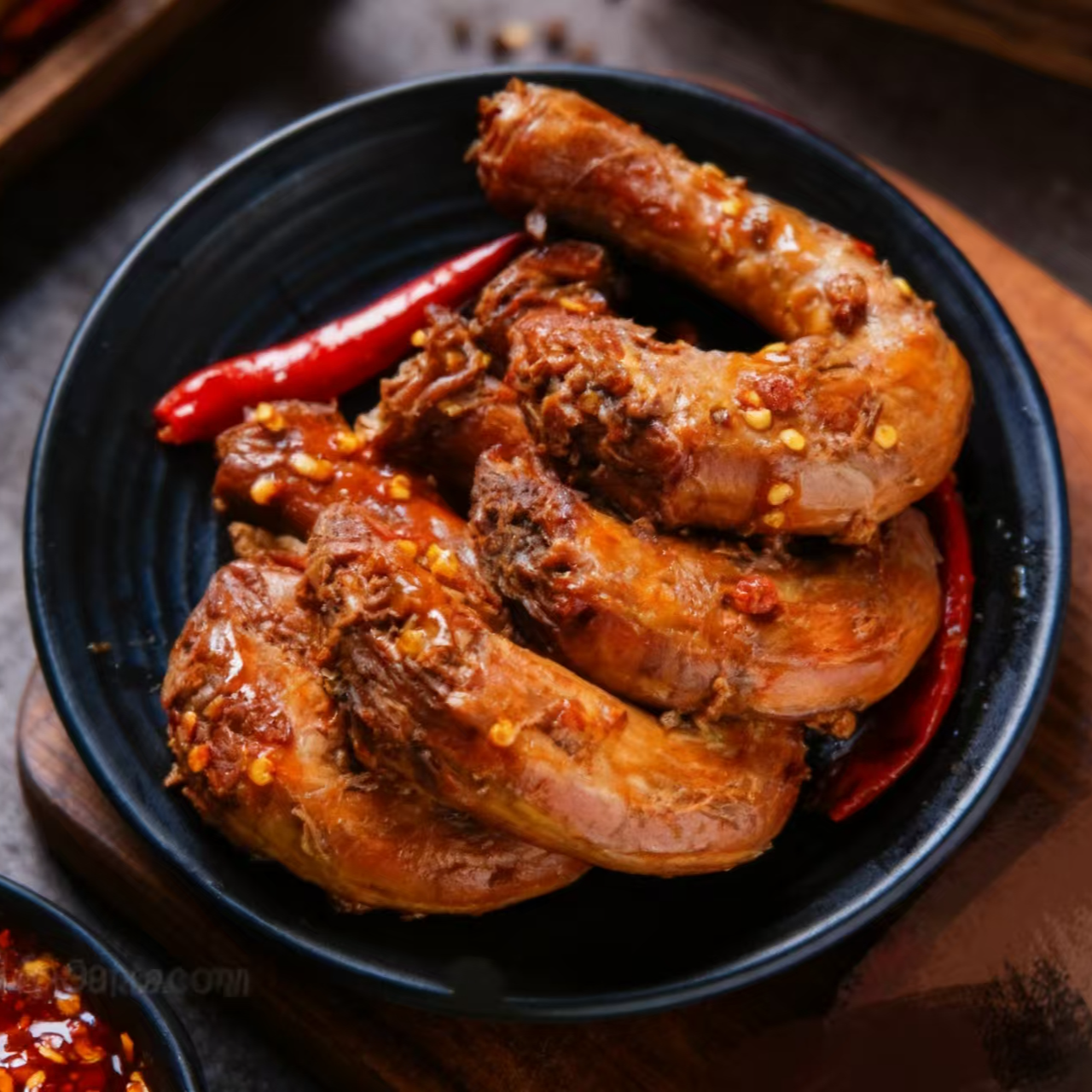 麻辣卤脖五香真材实料下酒必备追剧零食鲜卤现发冷链到货当天取件