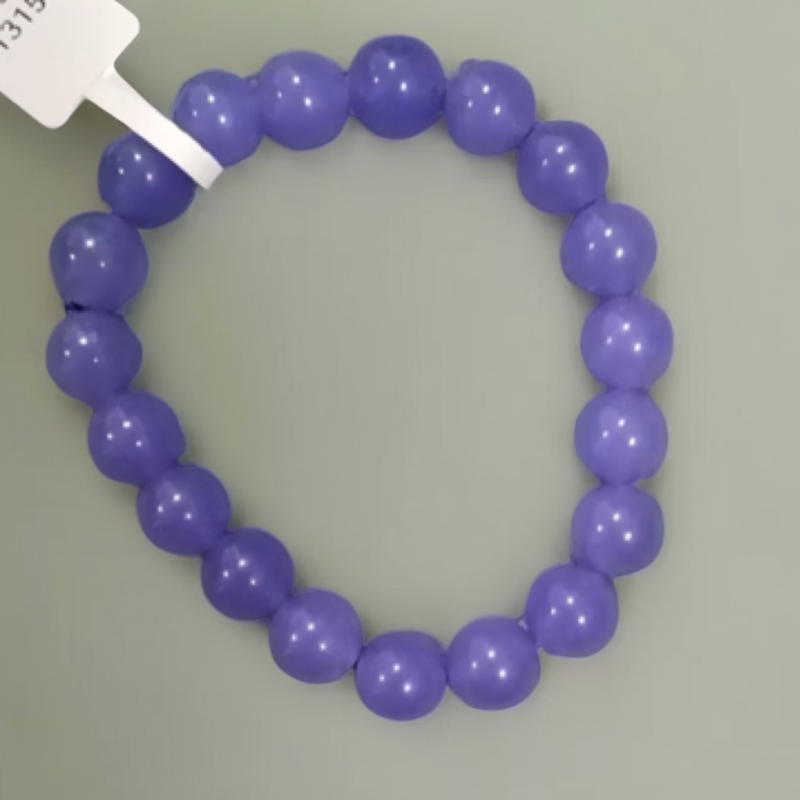 LX131紫色中卡手串