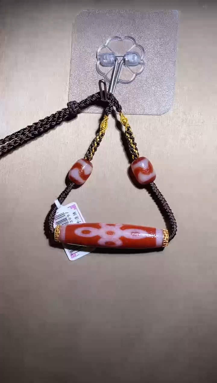 【闪购商品】玛瑙/玉髓颈饰18K金镶嵌X09921五闪项链