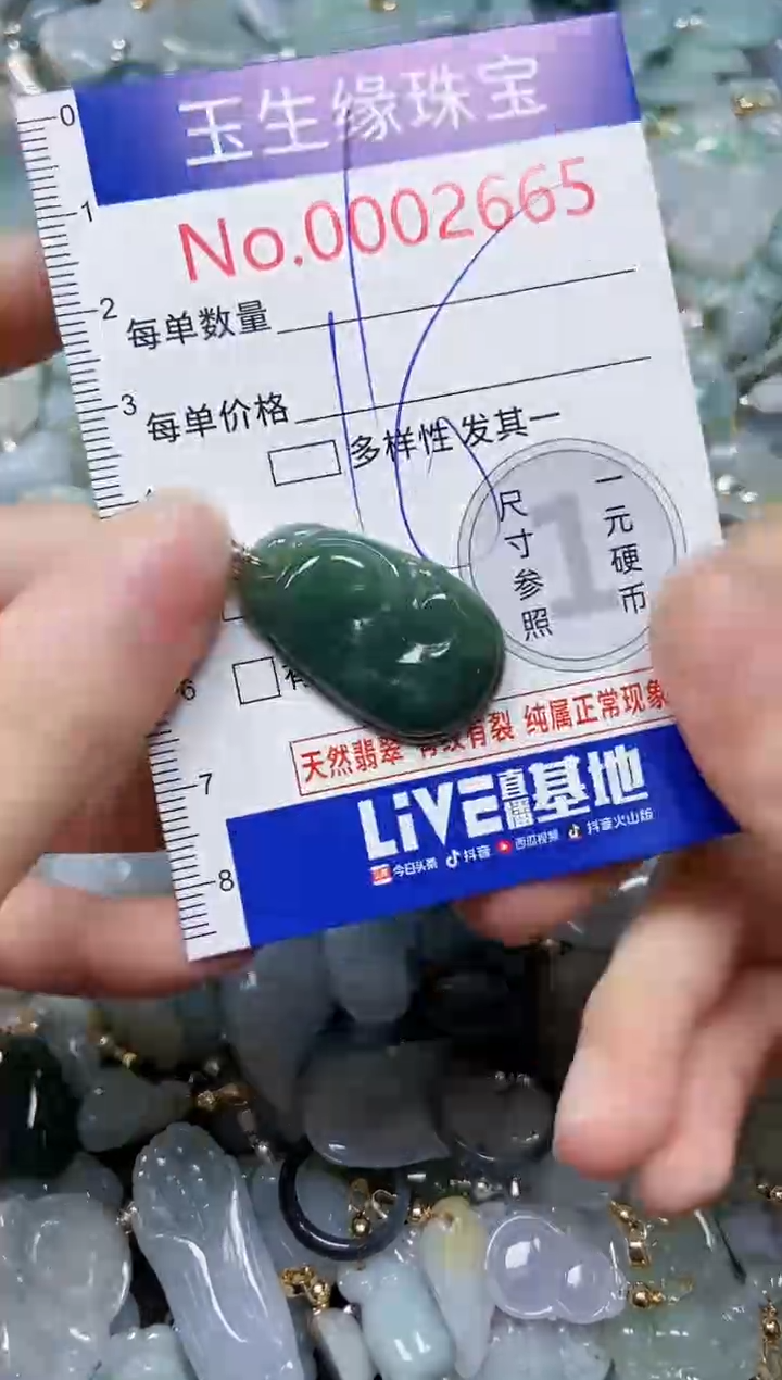 【闪购商品】翡翠颈饰未镶嵌闪购00002665