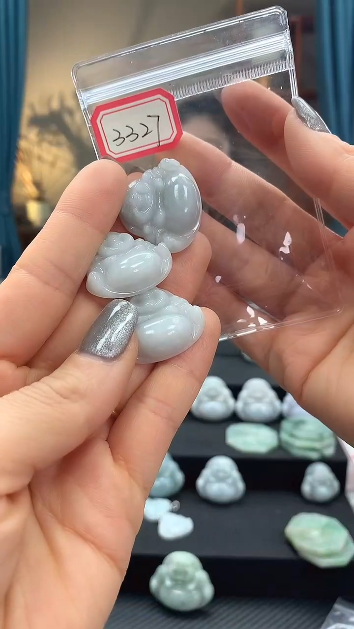 颈饰未镶嵌翡翠佛公3327 多样性发一件