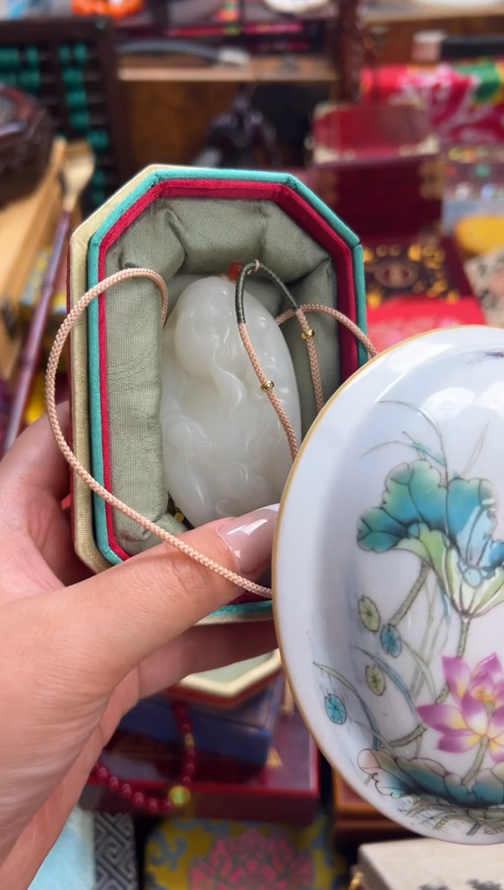 瓷片--------瓷---------白财神