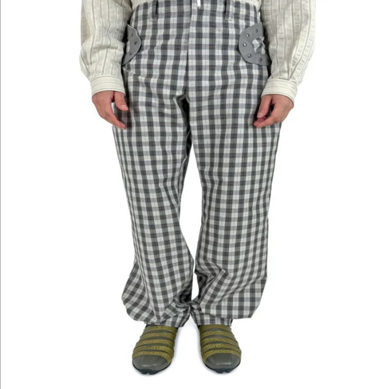 【KIKO KOSTADINOV 设计师品牌】SND AW25 格子长裤 男