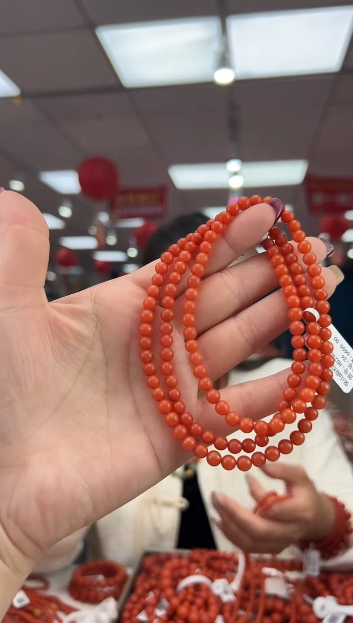 【闪购商品】南红玛瑙珠串未镶嵌多样发其一/5/HS25D650