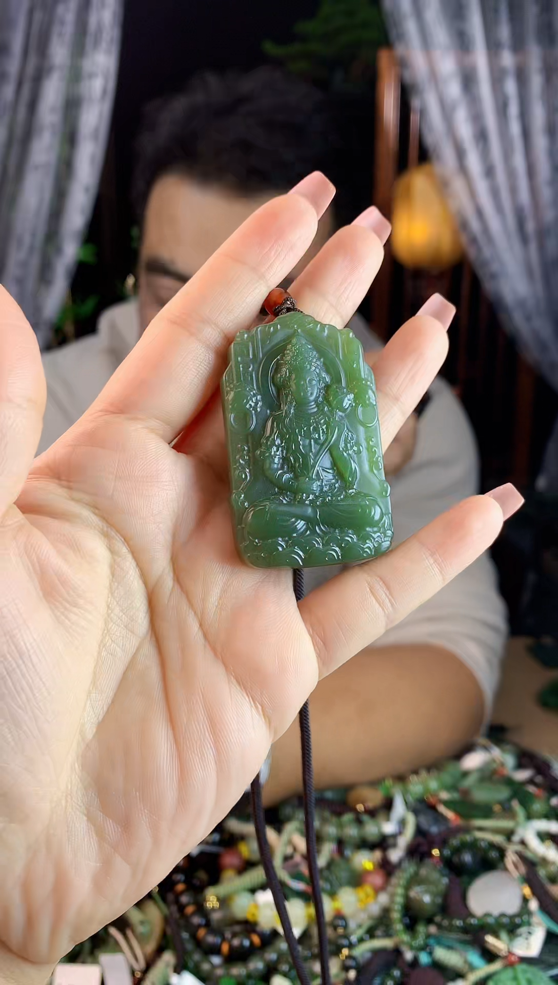 【闪购商品】和田玉挂件未镶嵌1