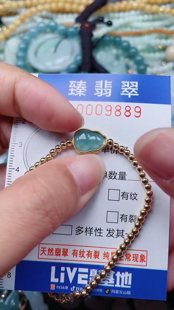 颈饰未镶嵌翡翠.0009889
