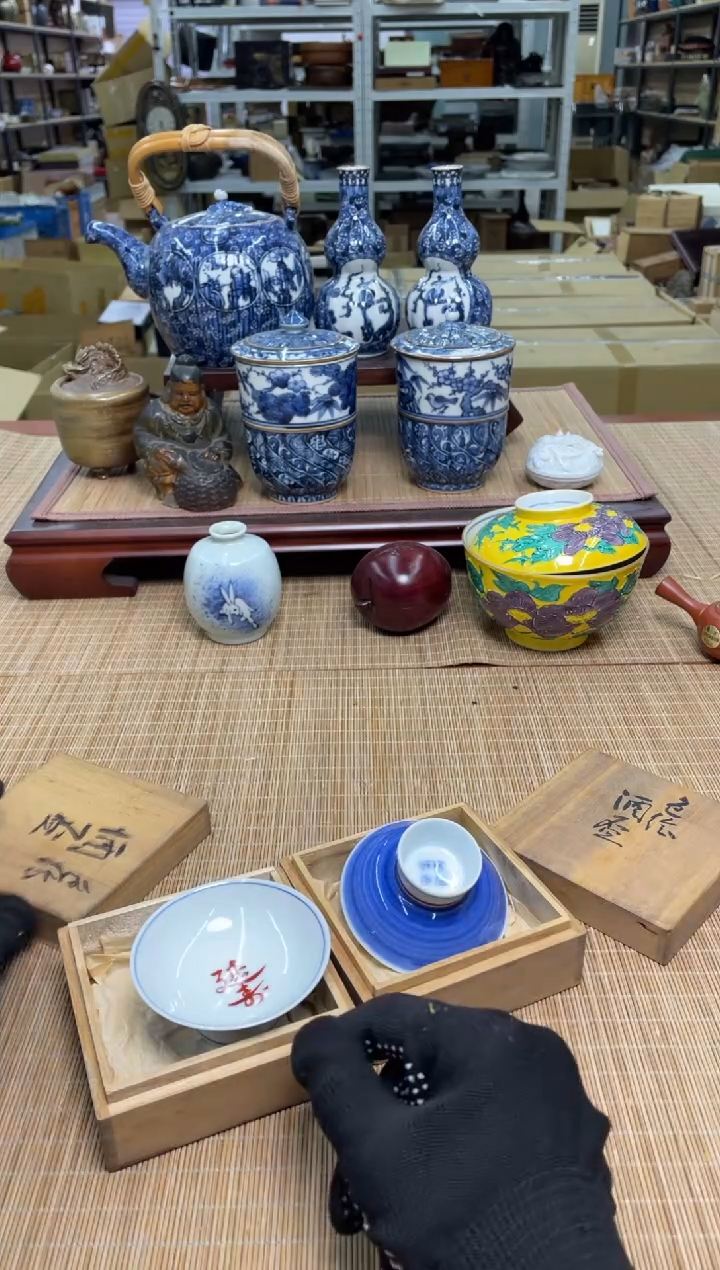 85号2只盏杯中古物品谨慎参拍直播链接