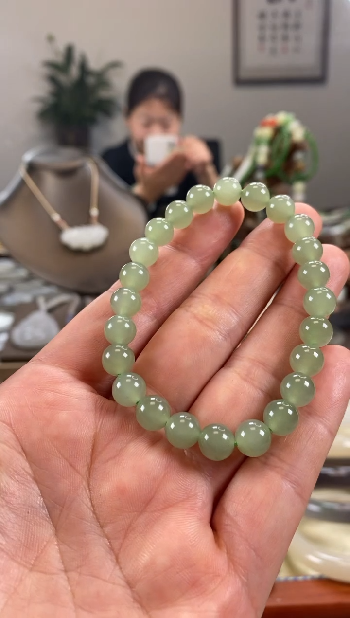 【闪购商品】和田玉手链未镶嵌手串
