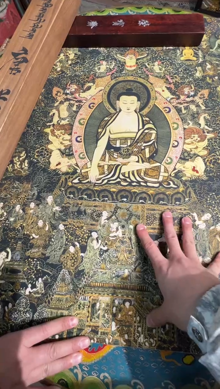 卷轴画卷轴画奥奥的唐卡