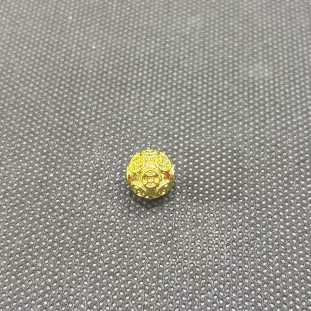 【小民】专柜同款金钱珠卡10mm 珠diy-HJ147-1赠链