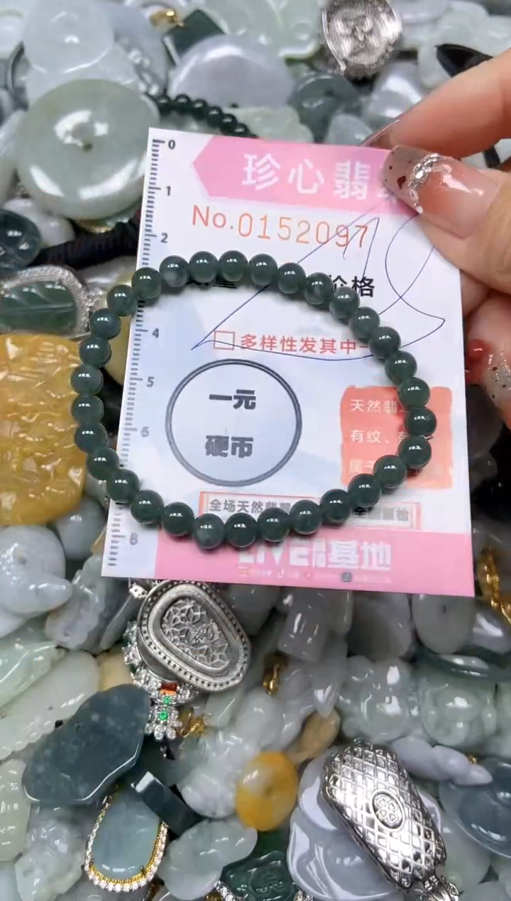 【闪购商品】翡翠颈饰未镶嵌闪购链接0152097