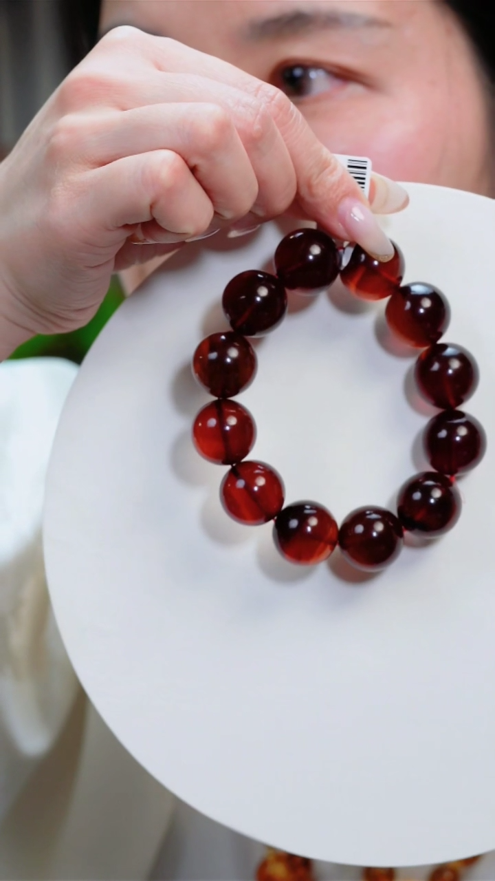 【闪购商品】琥珀手串未镶嵌血珀20MM＋手串