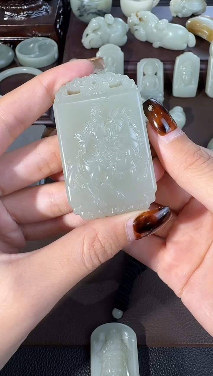 吊坠(不含链)未镶嵌和田玉8