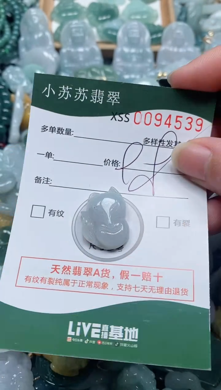 【闪购商品】翡翠颈饰未镶嵌闪购商品0094539