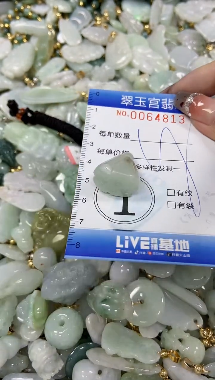 【闪购商品】翡翠颈饰未镶嵌闪购商品0064813