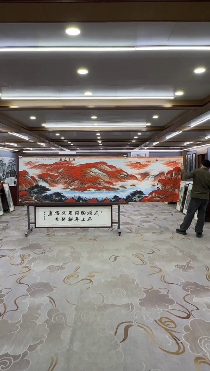 【闪购商品】绘画xc刘雪红-小丈二-国画