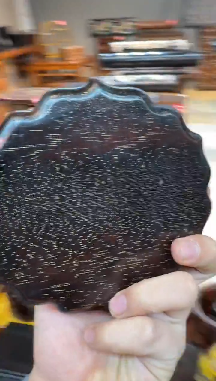 小叶紫檀茶盘木木