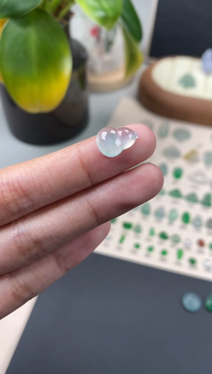 【闪购商品】翡翠颈饰未镶嵌翡翠冰晴裸石